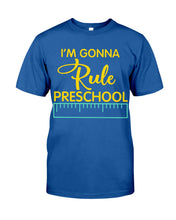 Load image into Gallery viewer, 'M Gonna Rule Preschool Ruler Gifts Idea Guys Tee