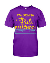 Load image into Gallery viewer, 'M Gonna Rule Preschool Ruler Gifts Idea Guys Tee