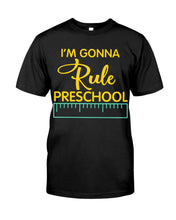 Load image into Gallery viewer, 'M Gonna Rule Preschool Ruler Gifts Idea Guys Tee
