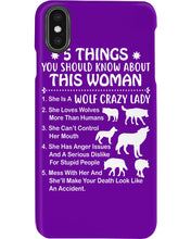 Load image into Gallery viewer, 5 Things You Should Know About This Woman Gift For Wolf Lovers Phone case
