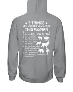 5 Things You Should Know About This Woman Gift For Wolf Lovers Hoodie