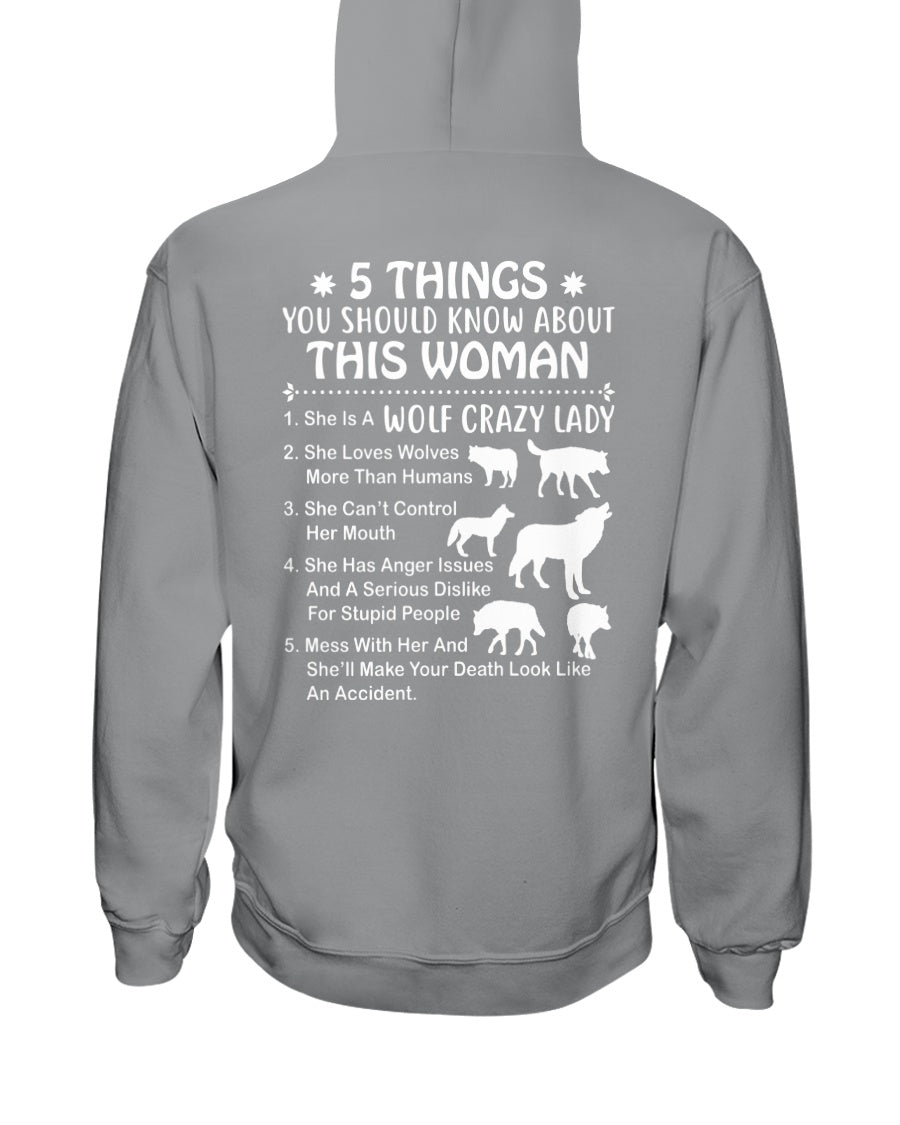 5 Things You Should Know About This Woman Gift For Wolf Lovers Hoodie