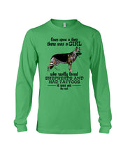 Load image into Gallery viewer, A Girl Who Really Had Tattoos And Loved German Shepherd For Dog Lovers Unisex Long Sleeve
