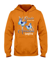 Load image into Gallery viewer, 3Rd Grade Where The Adventure Begins Gift For Students Custom Design Hoodie

