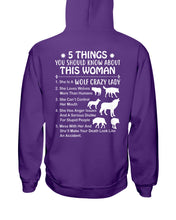 Load image into Gallery viewer, 5 Things You Should Know About This Woman Gift For Wolf Lovers Hoodie
