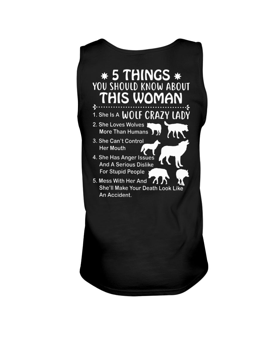 5 Things You Should Know About This Woman Gift For Wolf Lovers Unisex Tank Top