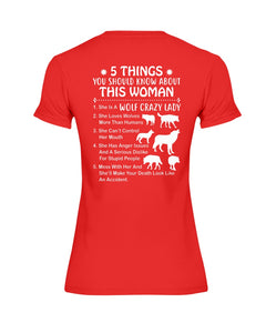 5 Things You Should Know About This Woman Gift For Wolf Lovers Ladies Tee