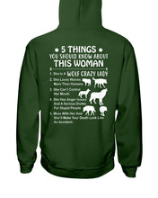 Load image into Gallery viewer, 5 Things You Should Know About This Woman Gift For Wolf Lovers Hoodie
