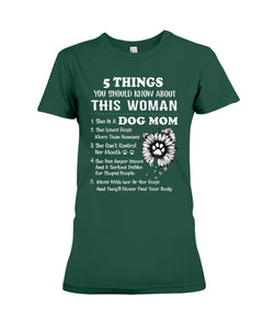 5 Things You Should Know About This Woman Gifts For Dog Mom Ladies Tee