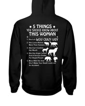 Load image into Gallery viewer, 5 Things You Should Know About This Woman Gift For Wolf Lovers Hoodie
