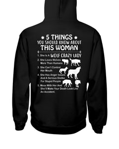 5 Things You Should Know About This Woman Gift For Wolf Lovers Hoodie
