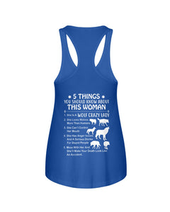 5 Things You Should Know About This Woman Gift For Wolf Lovers Ladies Flowy Tank