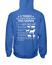 Load image into Gallery viewer, 5 Things You Should Know About This Woman Gift For Wolf Lovers Hoodie
