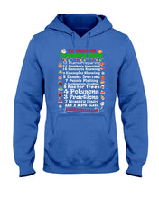 Load image into Gallery viewer, 12 Days Of Teaching Math I Love To Teach Hoodie

