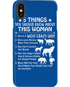 5 Things You Should Know About This Woman Gift For Wolf Lovers Phone case