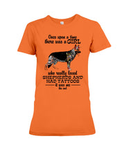 Load image into Gallery viewer, A Girl Who Really Had Tattoos And Loved German Shepherd For Dog Lovers Ladies Tee

