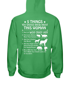 5 Things You Should Know About This Woman Gift For Wolf Lovers Hoodie