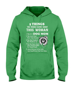 5 Things You Should Know About This Woman Gifts For Dog Mom Hoodie