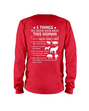 Load image into Gallery viewer, 5 Things You Should Know About This Woman Gift For Wolf Lovers Unisex Long Sleeve
