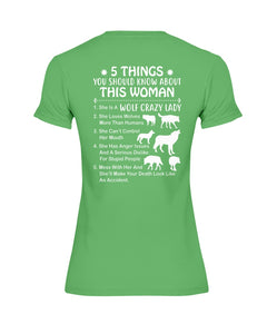 5 Things You Should Know About This Woman Gift For Wolf Lovers Ladies Tee